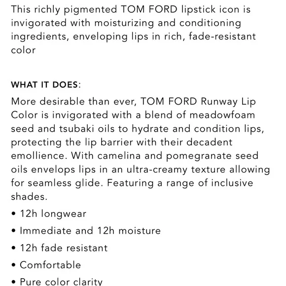 NWT - Tom Ford Lipstick - Picture 7 of 9